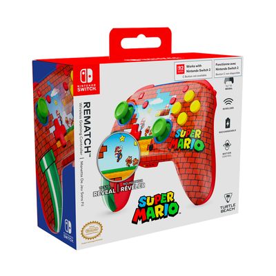 TURTLE BEACH Controller Rematch Wireless Mario Bricks (Compatibile Switch 2) TURTLE BEACH Controller Rematch Wireless Mario Bricks (Compatibile Switch 2)