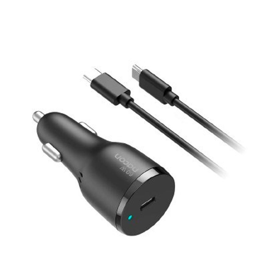 NACON Adattatore di ricarica per Auto 60W, Switch 2