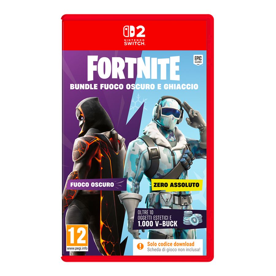Fortnite Bundle Fuoco Oscuro e Ghiaccio (Codice di Attivazione)