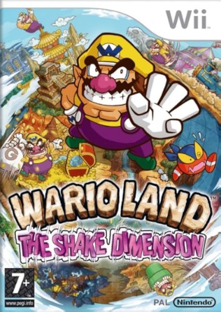 WARIO LAND THE SHAKE DIMENSION