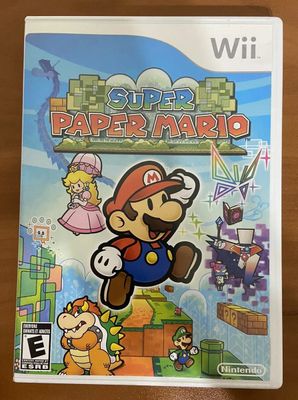 SUPER PAPER MARIO WII SUPER PAPER MARIO WII