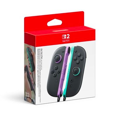 NINTENDO CONTROLLER BEE JOY-CON 2 VIOLA CHIARO / VERDE CHIARO NINTENDO CONTROLLER BEE JOY-CON 2 VIOLA CHIARO / VERDE CHIARO