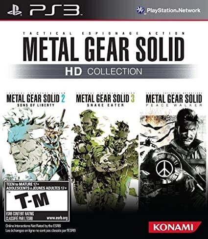 METAL GEAR SOLID HD COLLECTION versione USA METAL GEAR SOLID HD COLLECTION versione USA