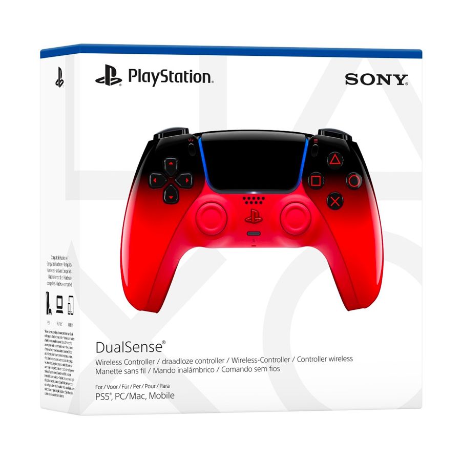 SONY PlayStation 5 Controller wireless DualSense - Techno Red