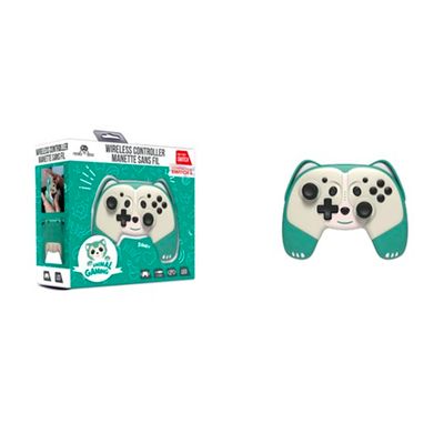 Wireless Controller Pandy for Switch 1 e 2 / PC with paddles - KAWAI Green - NANO