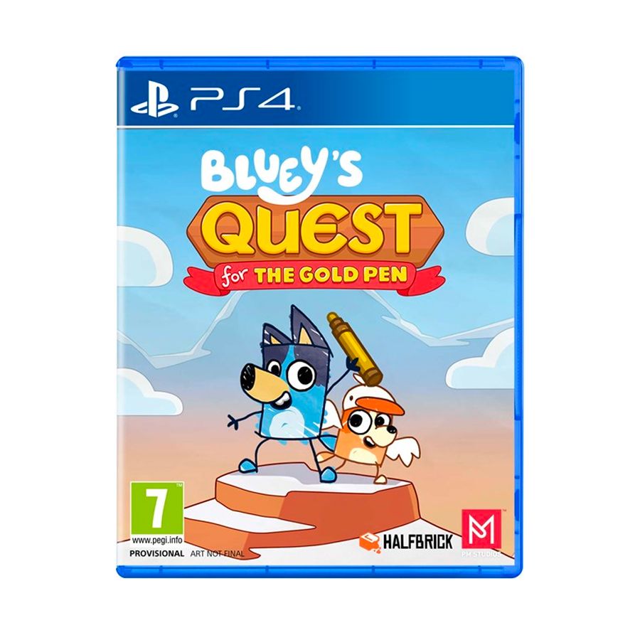 Bluey's Quest for the Gold Pen