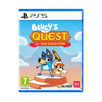 Bluey's Quest for the Gold Pen