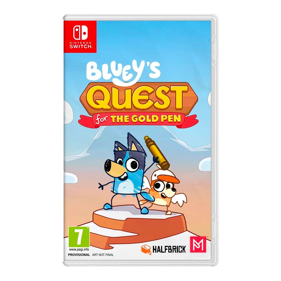 Bluey's Quest for the Gold Pen