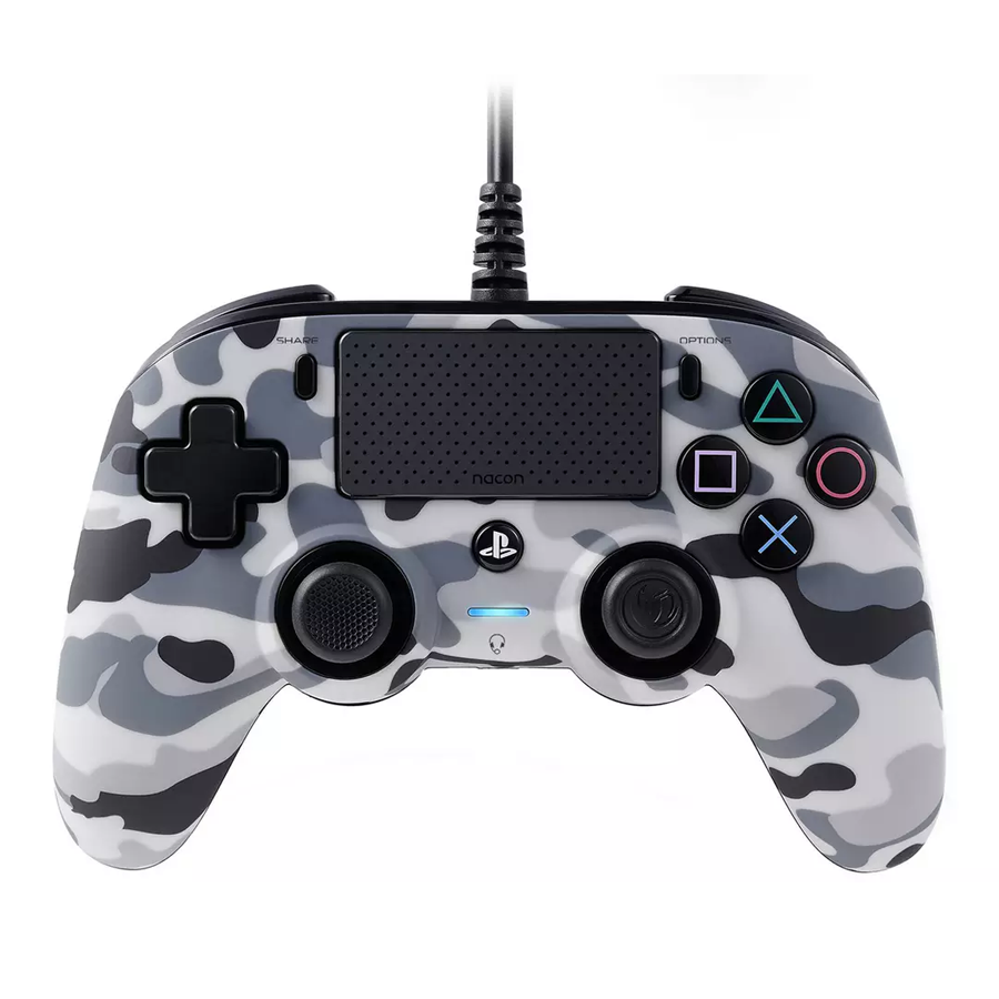 Nacon Pad Ps4 Wired Camo Grey