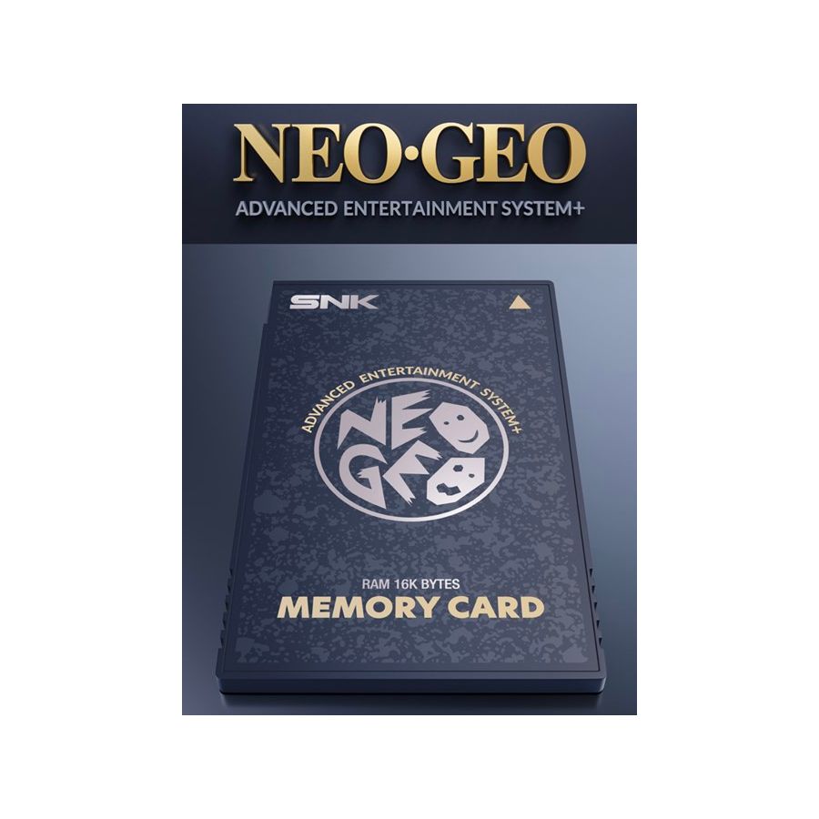Neo Geo AES+ Memory Card Black