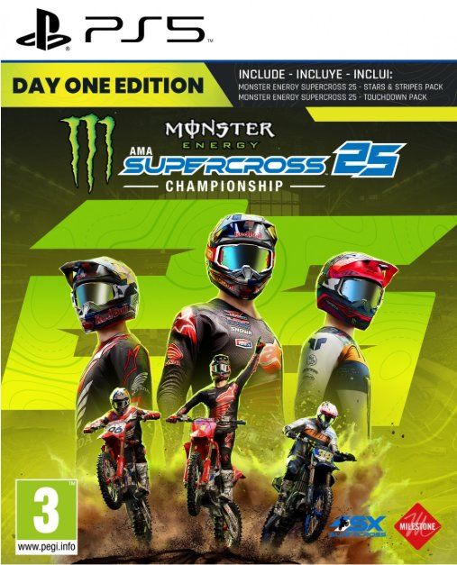 Monster Energy Supercross 25 - The Official Video Game - Day One Edition Monster Energy Supercross 25 - The Official Video Game - Day One Edition