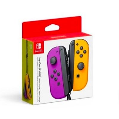 NINTENDO Switch Joy-Con Pair Viola/Arancione Neon NINTENDO Switch Joy-Con Pair Viola/Arancione Neon
