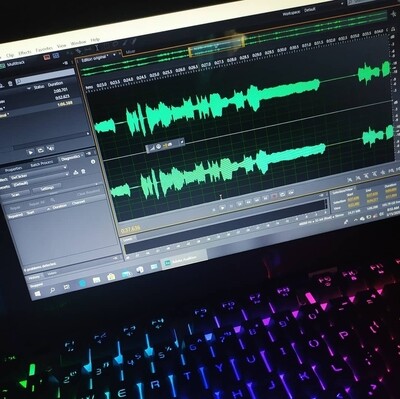 Editing/Pulizia registrazione audio