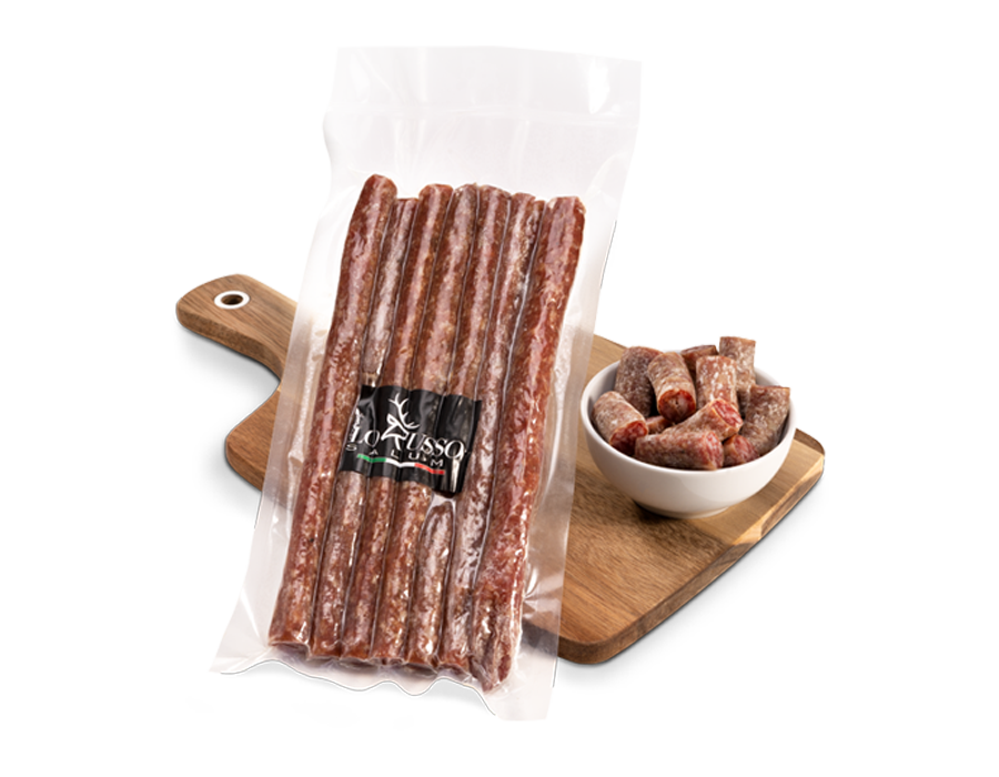 Salsiccia Stagionata
o Salamino da passeggio