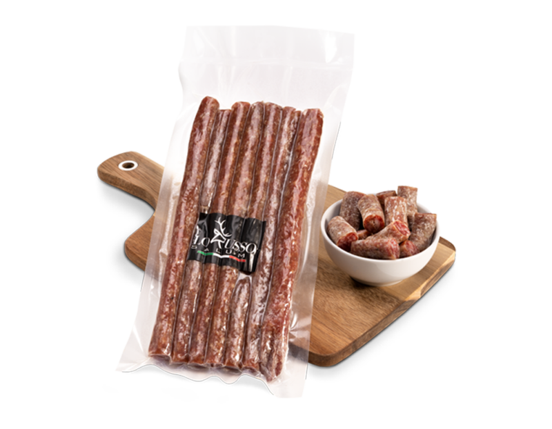 Salsiccia Stagionata
o Salamino da passeggio