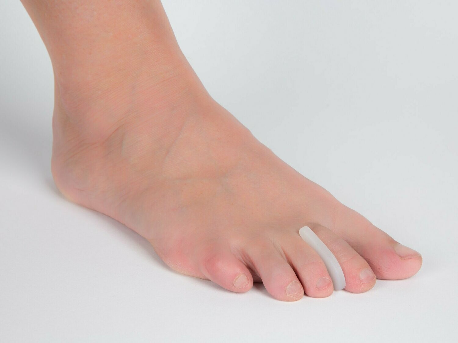 OrthoPÄD Zehenseparator aus 100% Silikon, 1 Stück nicht verpackt, lieferbar in 4 Größen