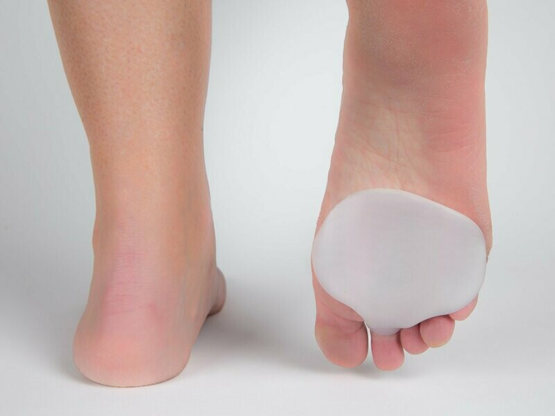 OrthoPÄD Vorfußeinlage aus 100% Silikon,  1 Stück nicht verpackt, Einheitsgröße