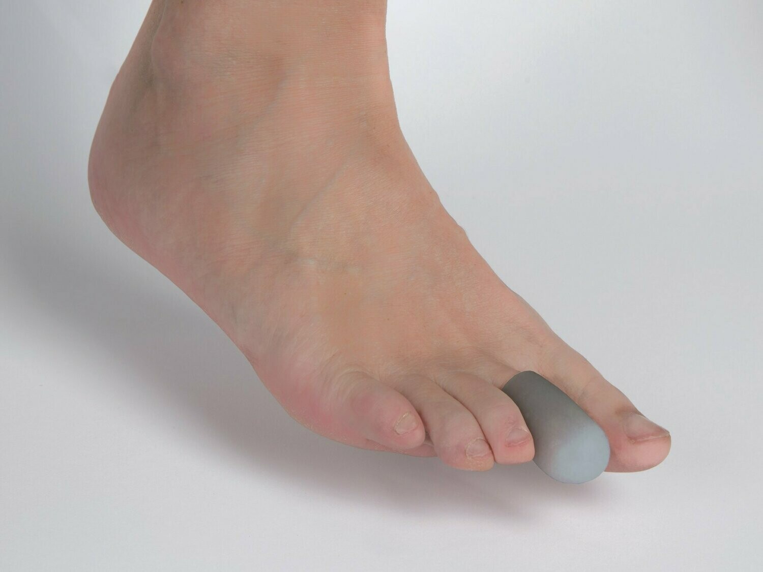 OrthoPÄD Zehenkappe aus Silinan® (100% Silikon), 1 Stück nicht verpackt, lieferbar in 2 Größen