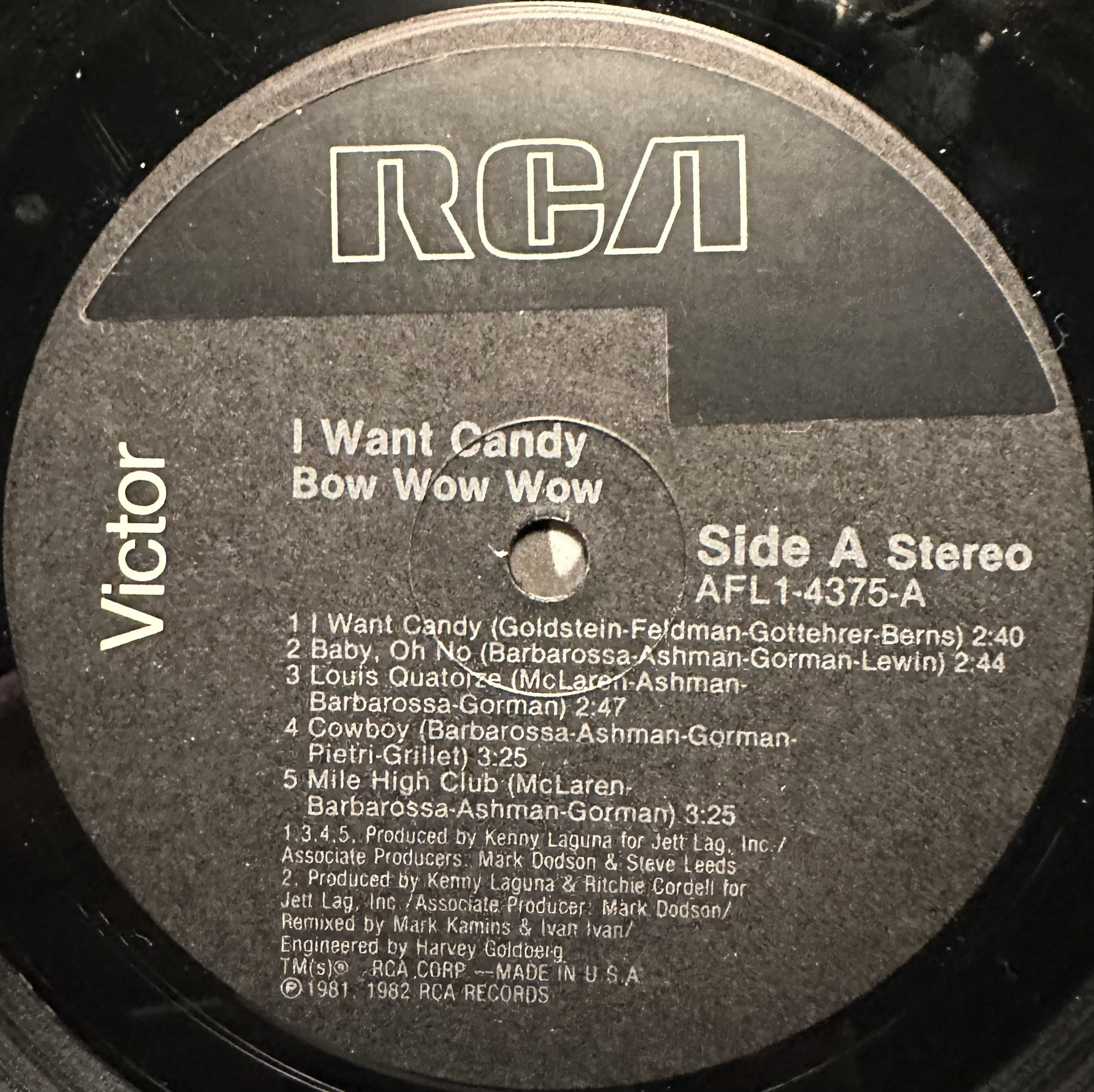 Bow wow wow i want candy lyrics