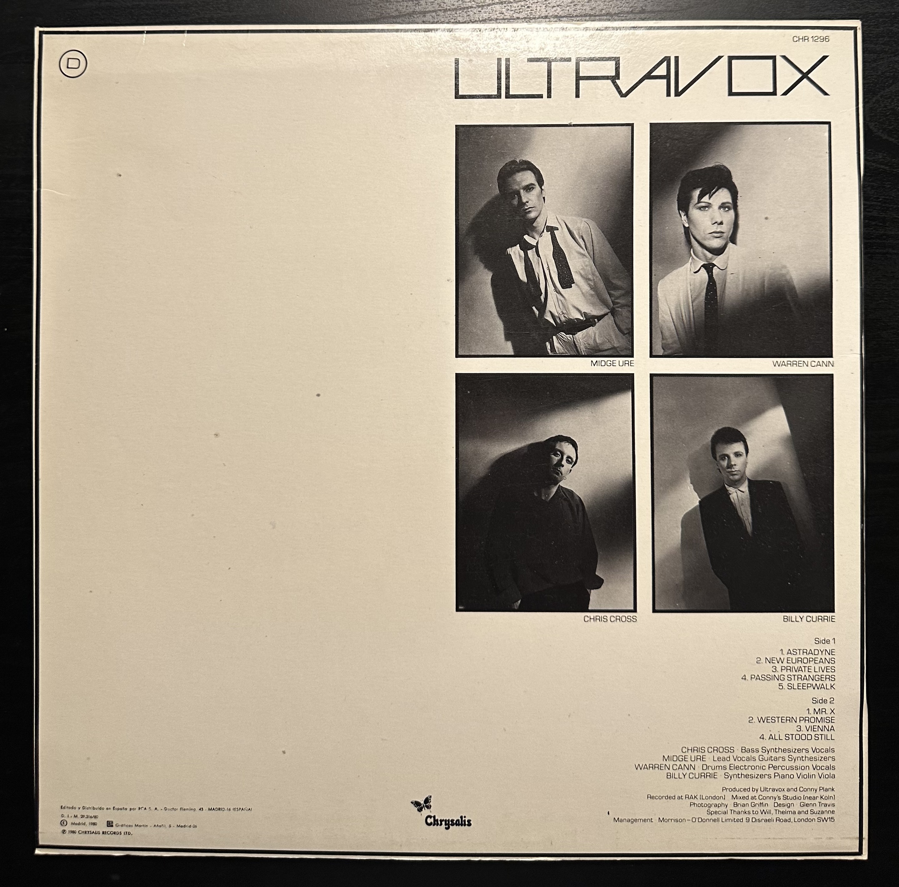 Lyrics ultravox vienna
