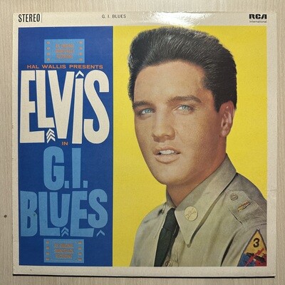 Elvis Presley - G.I. Blues (Англия 1981г.)