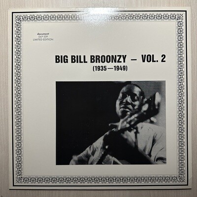 Big Bill Broonzy - Vol. 2 (1935-1949) Австрия 1988г.