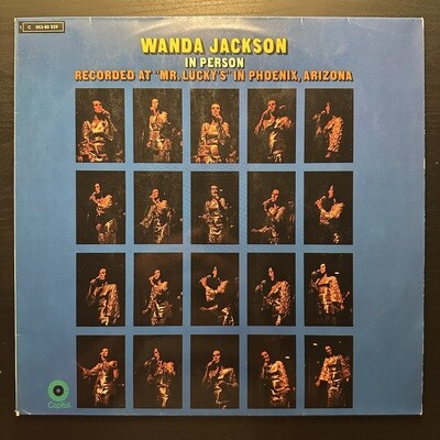 Wanda Jackson - In Person Recorded At &quot;Mr Lucky&#39;s&quot; In Phoenix, Arizona (Германия 1969г.)
