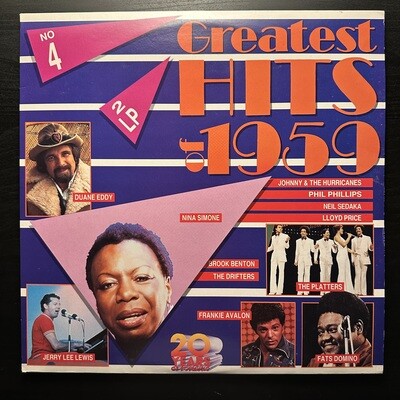 Сборник Greatest Hits Of 1959 2LP (Дания 1990г.)