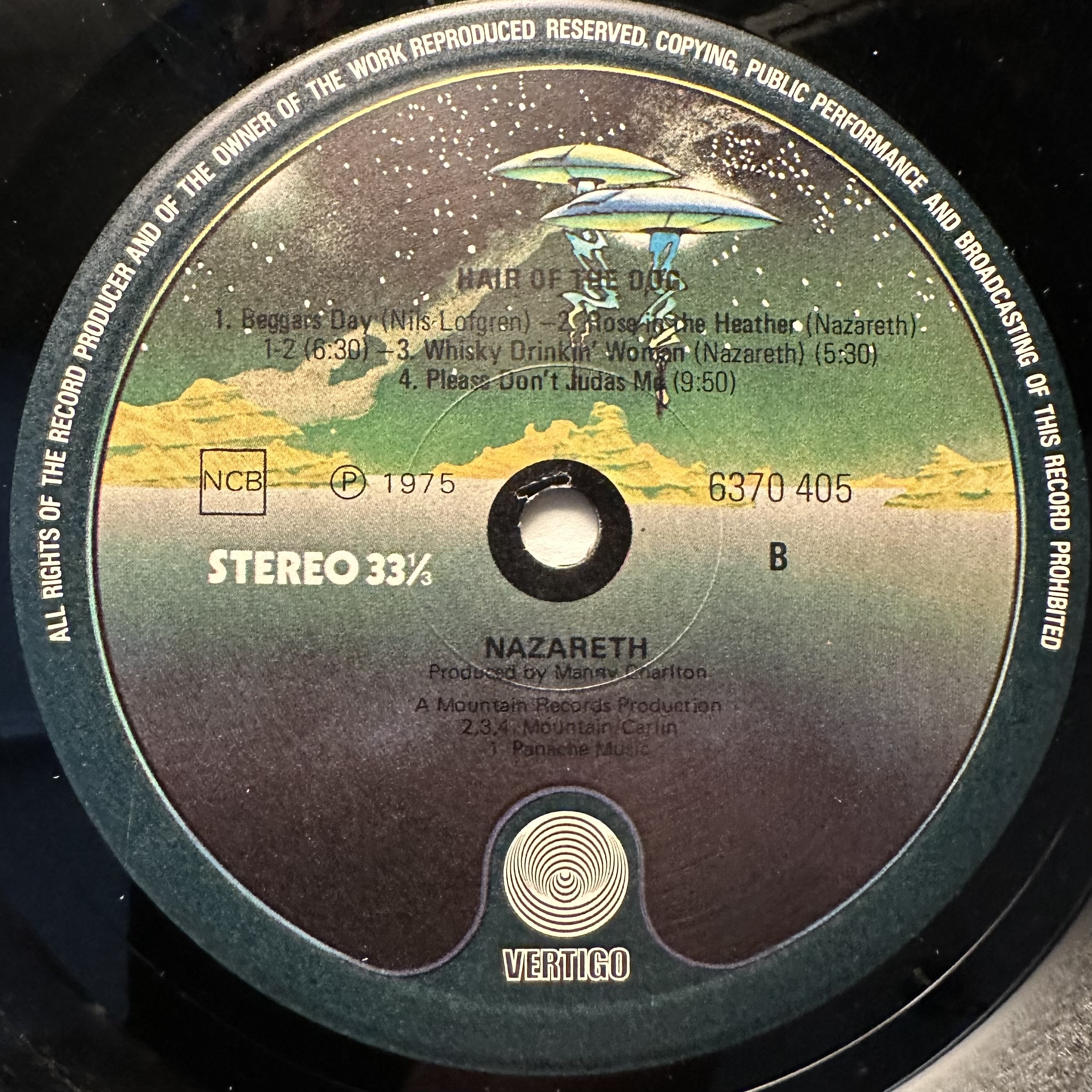 Nazareth close enough for rock. Nazareth hair of the dog 1975. nazareth &quot;hair of the dog&quot;. barclay james harvest face to face 1987.