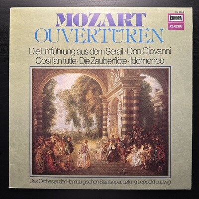 Моцарт - Увертюры (Германия 1975г.)