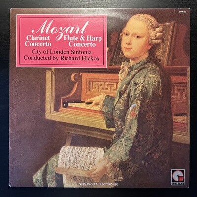 Моцарт - Концерт для кларнета, Концерт для флейты и арфы (Англия 1987г.)