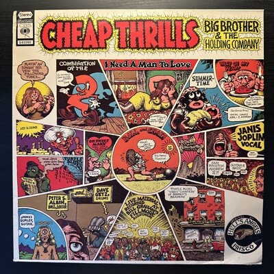 Big Brother &amp; The Holding Company ‎– Cheap Thrills (Голландия 1968г.)