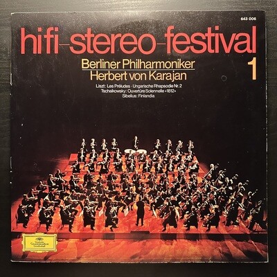 Лист, Чайковский, Сибелиус ‎– Hifi Stereo Festival 1 (Германия 1971г.)