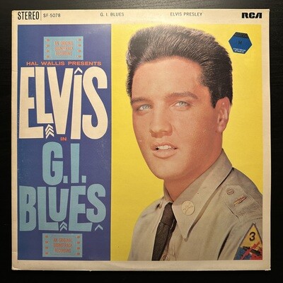 Elvis Presley ‎– G.I. Blues (Англия 1975г.)