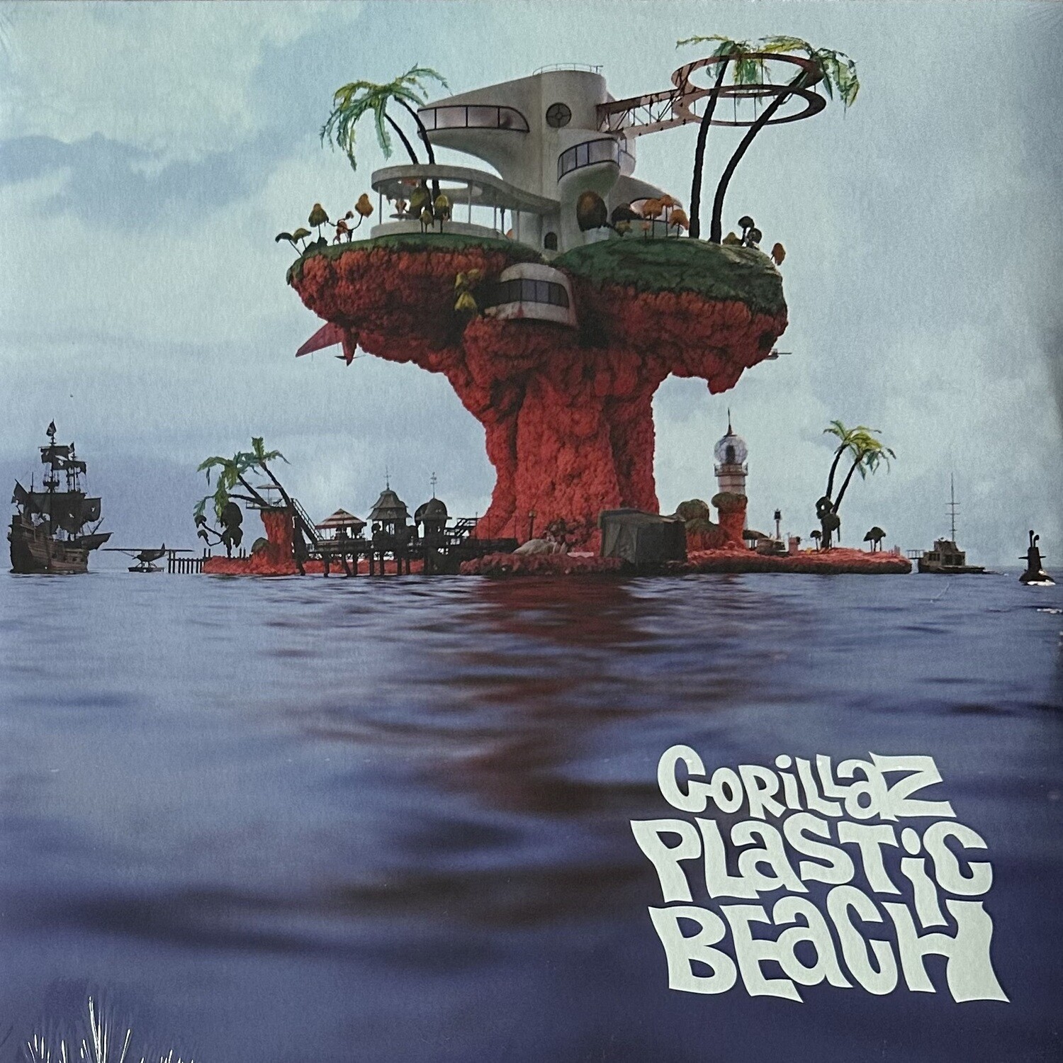Gorillaz ‎– Plastic Beach 2LP (Европа)