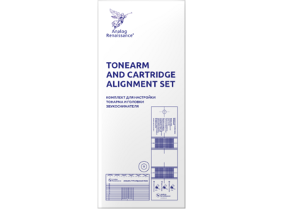 Комплект для настройки тонарма и головки звукоснимателя
Tonearm and Cartridge Alignment set