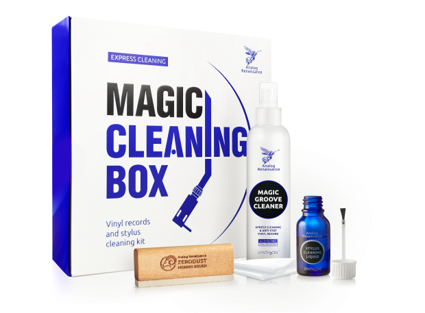 Набор для экспресс-ухода за винилом
Magic Cleaning Box