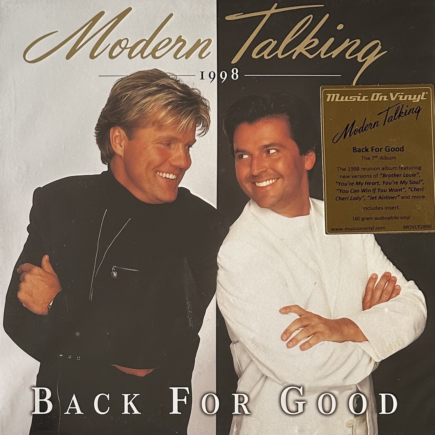 Modern Talking ‎– Back For Good - The 7th Album 2LP (Голландия 2022г.)