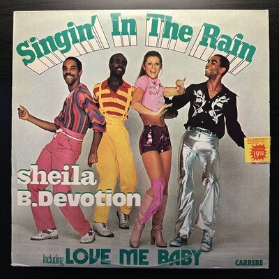 Sheila B. Devotion ‎– Singin&#39; In The Rain Including Love Me Baby (Скандинавия 1977г.)