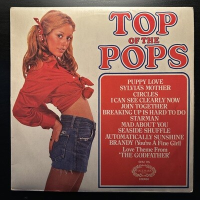 The Top Of The Poppers ‎– Top Of The Pops Vol. 25 (Англия 1972г.)