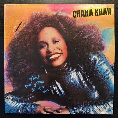 Chaka Khan ‎– What Cha&#39; Gonna Do For Me (Англия 1981г.)