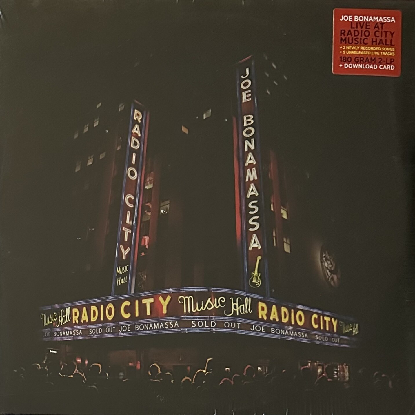 Joe Bonamassa – Live At Radio City Music Hall 2LP (Европа 2015г.)