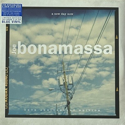 Joe Bonamassa ‎– A New Day Now - 20th Anniversary Edition 2LP (Европа 2020г.) Blue