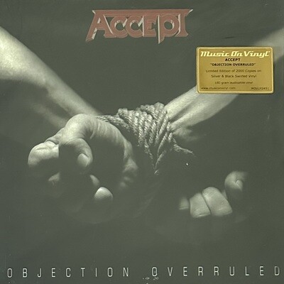 Accept ‎– Objection Overruled (Европа 2020г.) Silver/Black