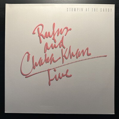 Rufus And Chaka Khan ‎– Stompin&#39; At The Savoy 2LP (Германия 1983г.)