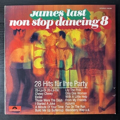 James Last ‎– Non Stop Dancing 8 (Германия 1969г.)