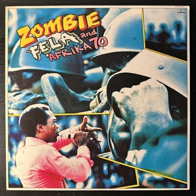 Fela And Afrika 70 ‎– Zombie (Япония 1978г.)