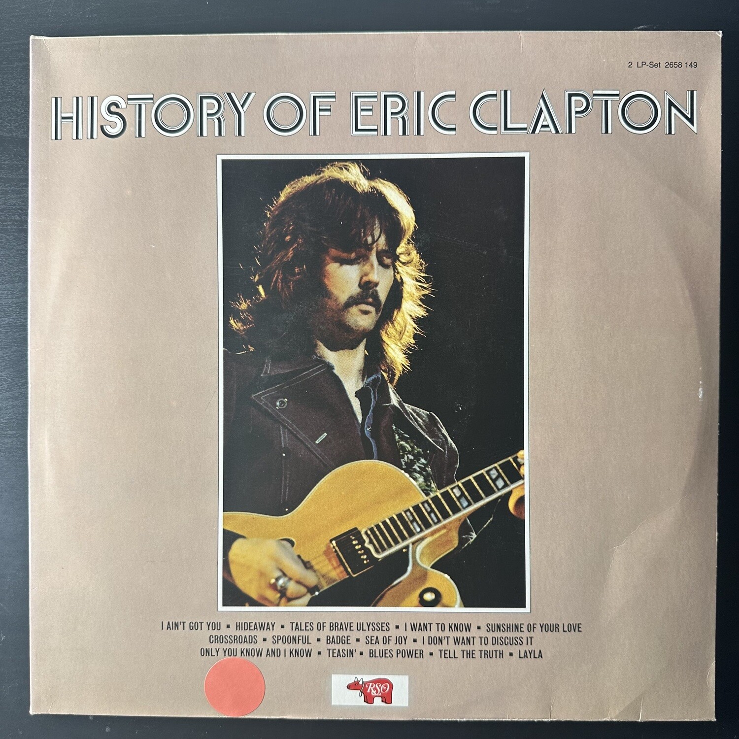 Eric Clapton ‎– The History Of Eric Clapton 2LP (Германия)