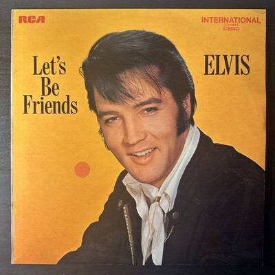 Elvis ‎– Let&#39;s Be Friends (Англия 1970г.)