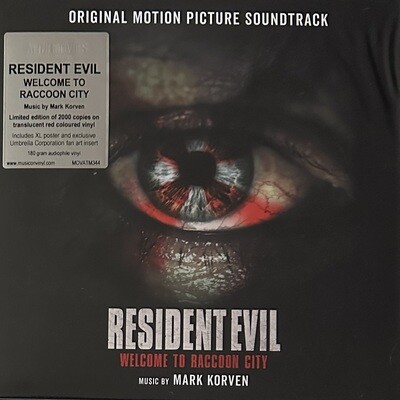 Resident Evil Welcome To Raccoon City - Original Motion Picture Soundtrack 2LP (Европа 2022г.) Red